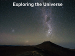 Exploring the Universe