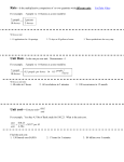 Rate---Is the multiplicative comparison of to two quantities with