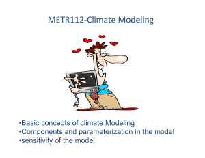 Climate Modeling