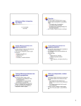 Inferences When Comparing Two Means Thus far… Testing