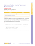 702 - Breastfeeding Infant of Woman at Nutritional Risk (PDF)