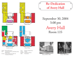 Avery Re-Dedication Program