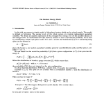 The Random Energy Model