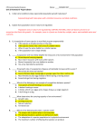 CP Environmental Science Name: ____ANSWER