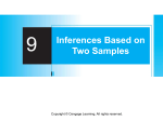 Large-Sample Tests - Department of Statistics, Purdue University