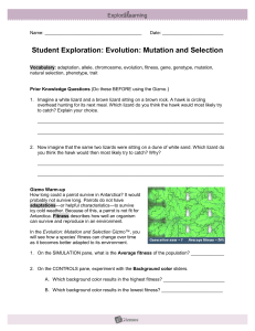 Student Exploration Sheet: Growing Plants