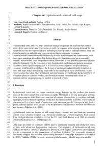 Chapter 46 – Hydrothermal vents and cold seeps