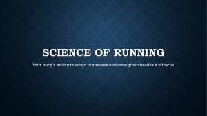 Science of running