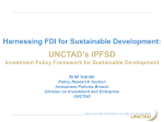 Harnessing FDI for Sustainable Development