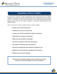 Responding to Market Volatility