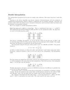 Double Interpolation