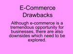 E-Commerce Drawbacks