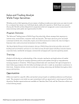 Wells Fargo Securities_Sales and Trading Analystx