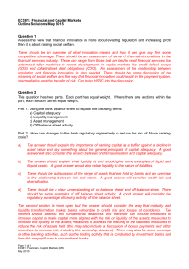 EC381: Financial and Capital Markets