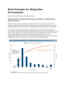 Bond Strategies for Rising Rate Environments