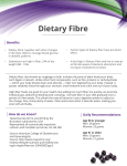 Dietary Fibre - Prairie Berries