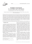 Regulation of neurogenesis by extracellular matrix and integrins