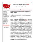 JEPonline Physiological Responses to Dangling and Standing in