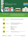 Decoding Food Labels
