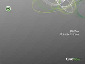 QlikView Components and Configurations