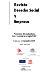 Revista Derecho Social y Empresa