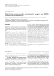 Short bowel syndrome after cytoreductive surgery and HIPEC